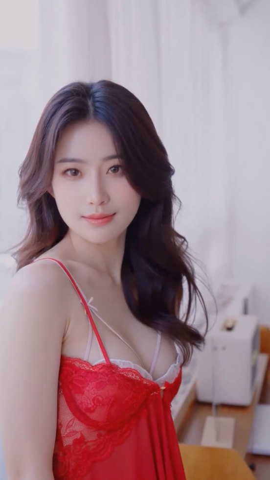 より直接的なカメラアングルを使用して、セクシーなランジェリーを紹介し、最も本当のガールフレンド体験を提供します。